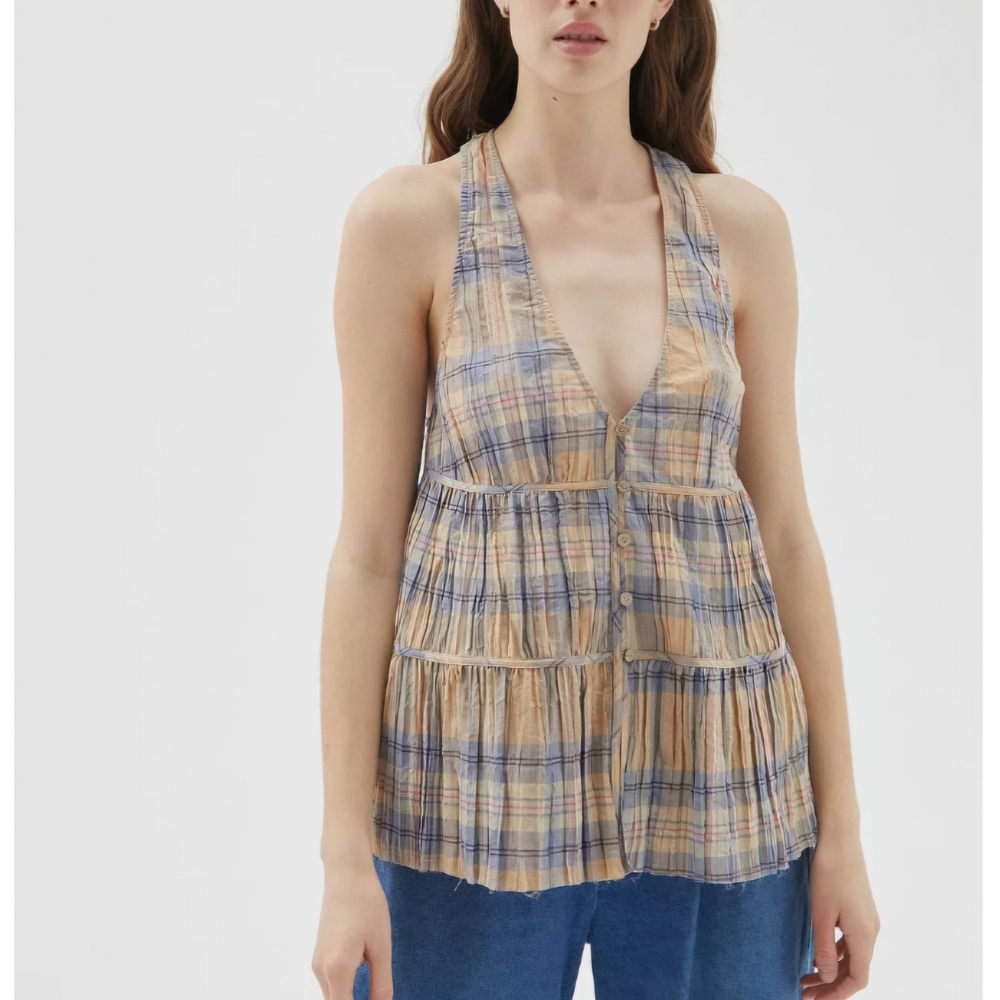 Urban Outfitters Plunging Mia Top